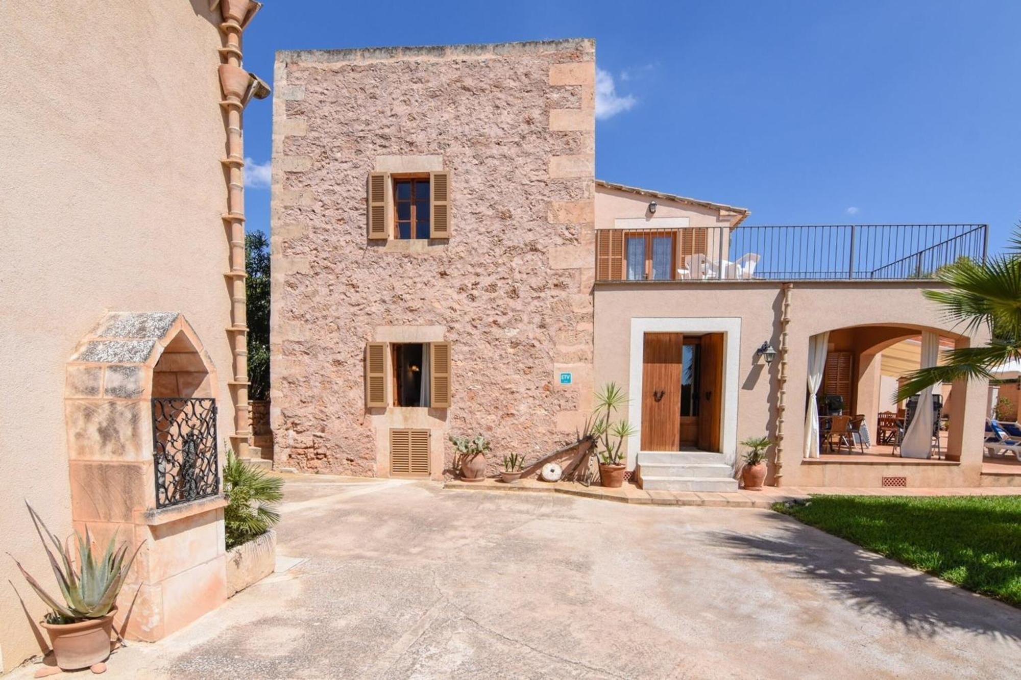 Casa Rural, Finca Rustica Con Piscina Cas Padrins De Campos, Mallorca Exteriér fotografie
