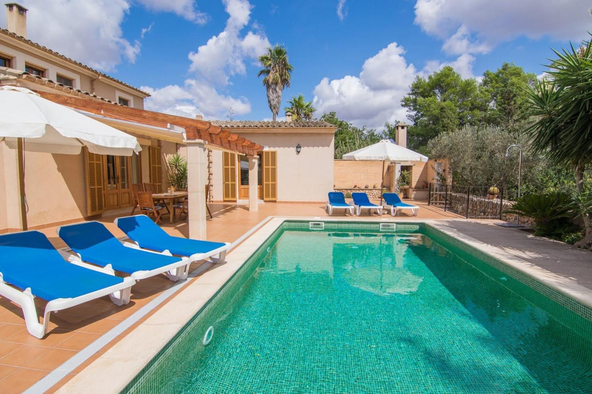 Casa Rural, Finca Rustica Con Piscina Cas Padrins De Campos, Mallorca Exteriér fotografie