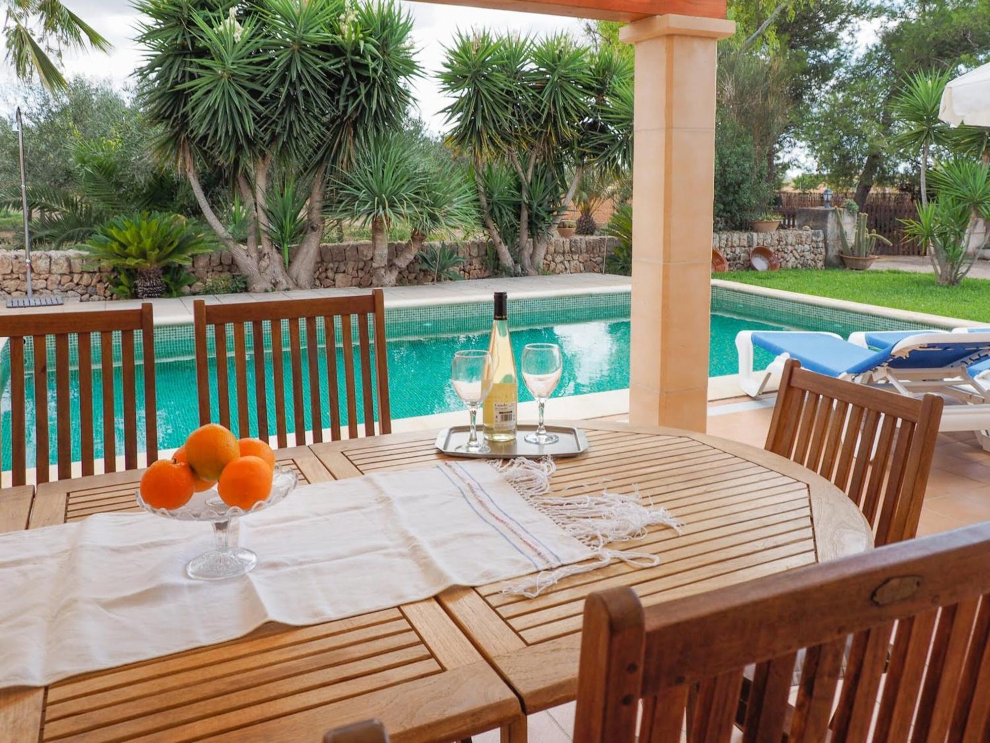 Casa Rural, Finca Rustica Con Piscina Cas Padrins De Campos, Mallorca Exteriér fotografie