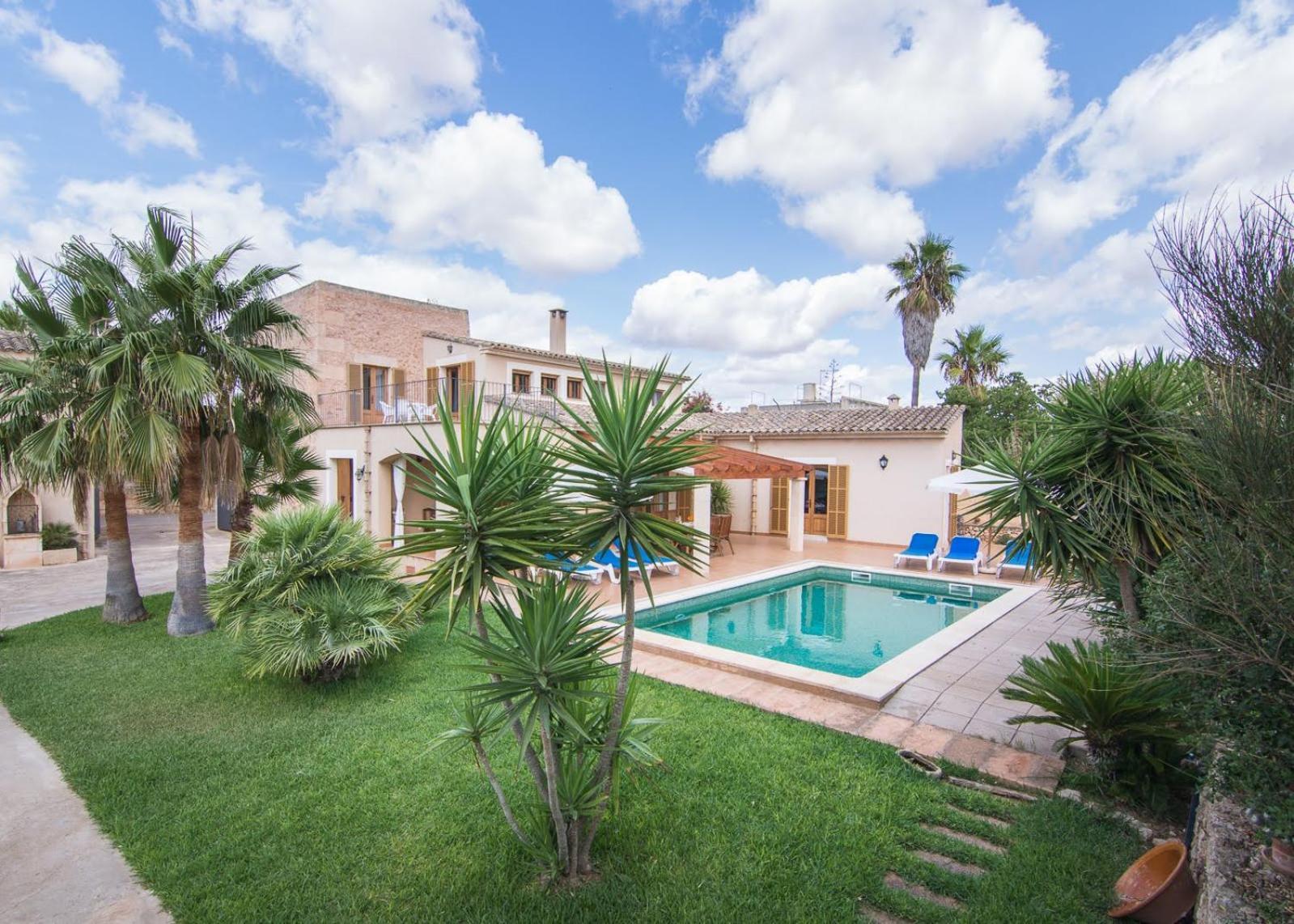 Casa Rural, Finca Rustica Con Piscina Cas Padrins De Campos, Mallorca Exteriér fotografie