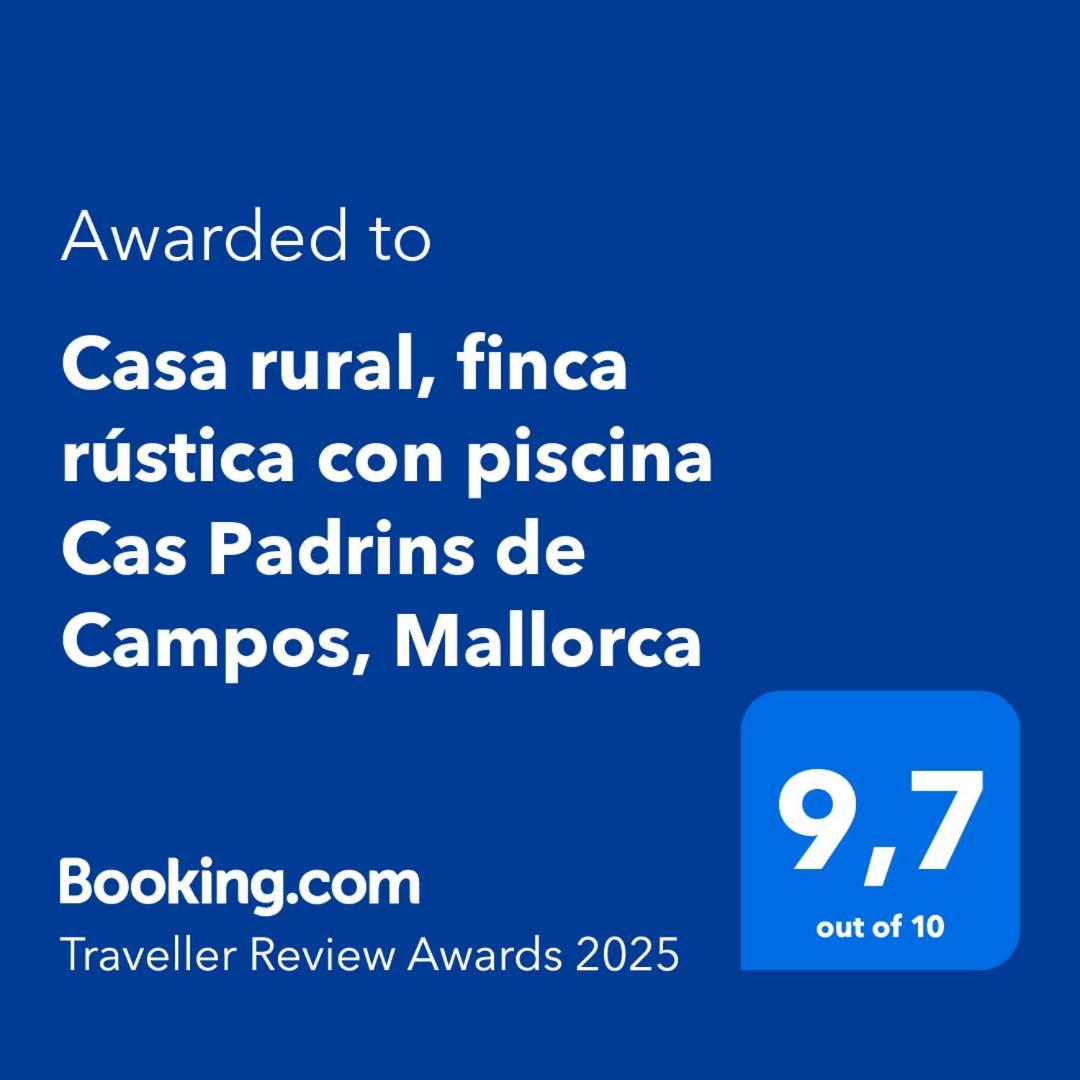 Casa Rural, Finca Rustica Con Piscina Cas Padrins De Campos, Mallorca Exteriér fotografie