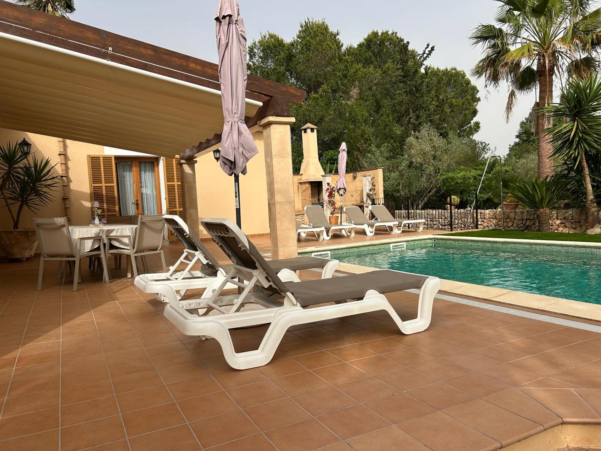Casa Rural, Finca Rustica Con Piscina Cas Padrins De Campos, Mallorca Exteriér fotografie